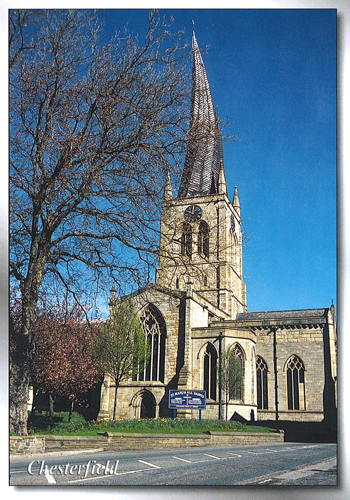 Chesterfield postcards